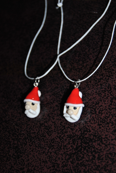 Pendentif p&egrave;re noel