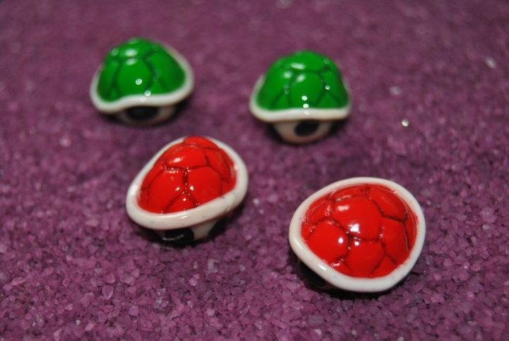 Bague carapace rouge mario kart