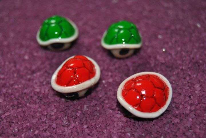 Bague carapace rouge mario kart