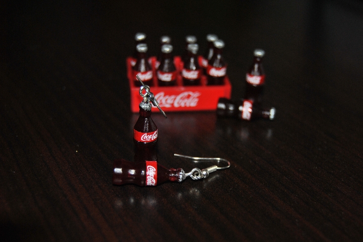 Boucles d'oreilles Cola