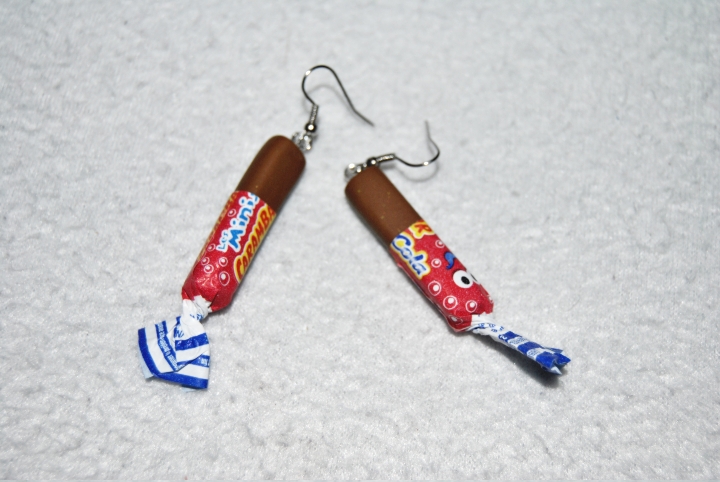 Boucles d'oreilles Car'en'bar Cola