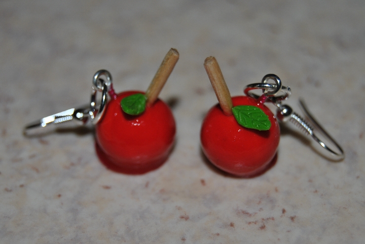 Boucles d’oreilles Pommes d'amour