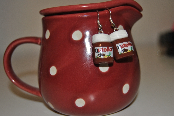 Boucles d'oreilles NUTELLA
