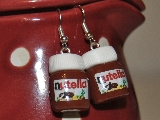 Boucles d'oreilles NUTELLA