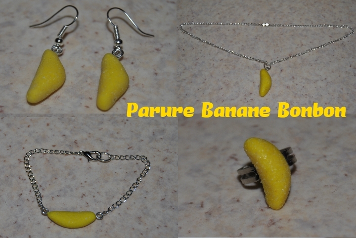 Parure Banane Bonbon